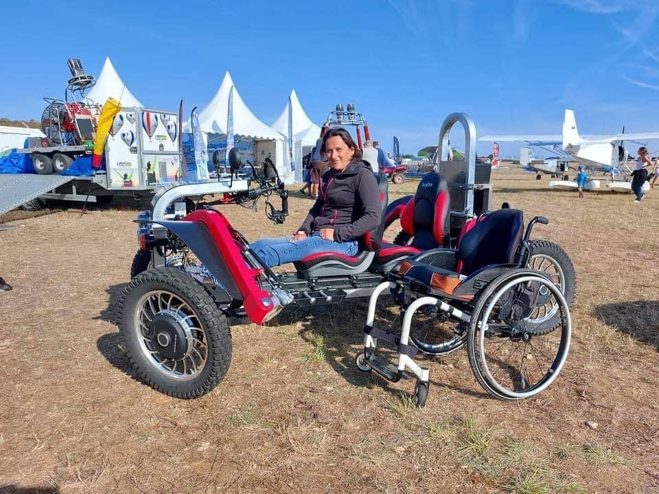 Handicap vehicle all-terrain 