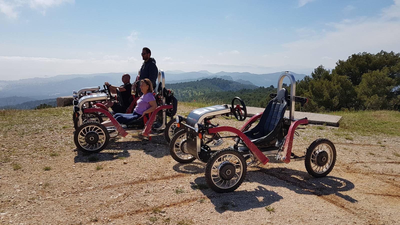 In search of adventure... get off road to discover and enjoy the natural environment