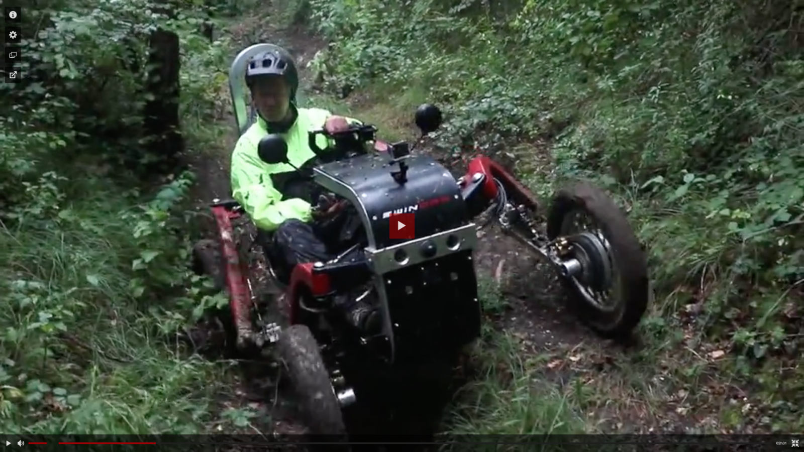 SPIEGEL: All-Terrain test drive with the climbing car