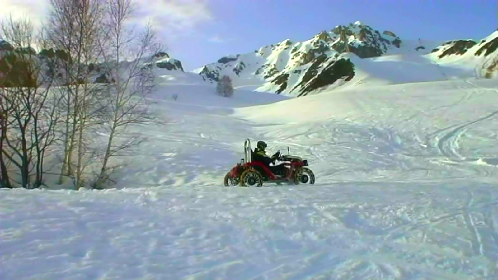 Swincar in winter to conquering the summits