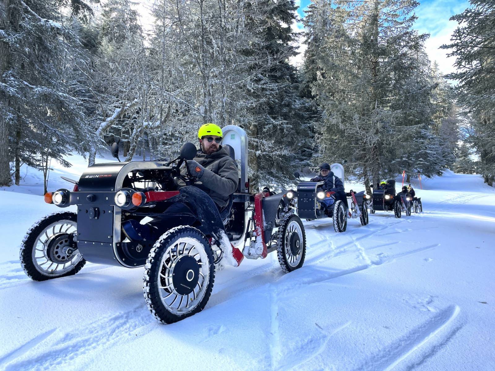 Unleash adventure in Idaho's snowy wilderness with Swincar!